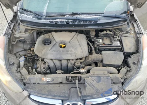 2013 Hyundai Elantra Gls z USA, uszkodzony, nr VIN 5NPDH4AE6DH217685